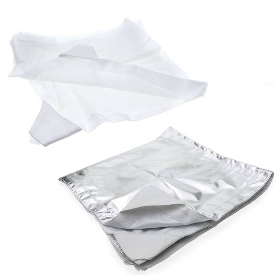 Riflettore e diffusore per foto con supporto di 75x75cm 