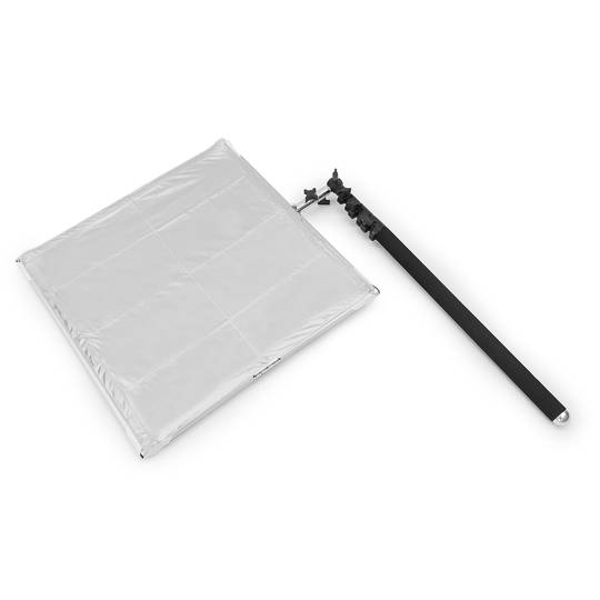 Reflector difusor per a fotografia amb suport de 90x90cm