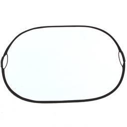 Reflector retangular para a fotografia com 5 funções e com duas alças Painel 120x90cm