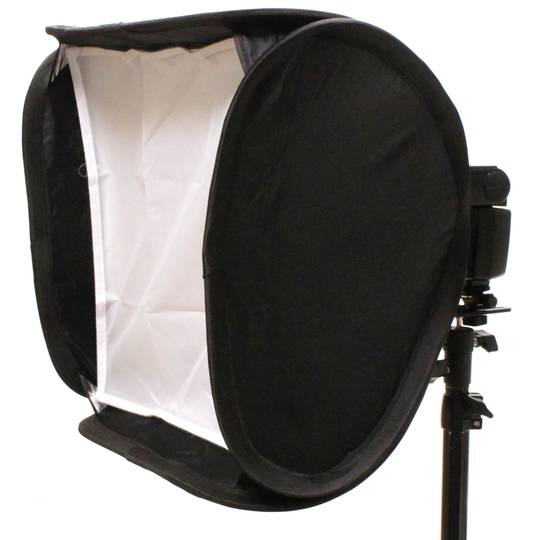 Ventana difusora softbox plegable 54x54cm