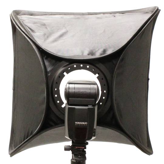 Ventana difusora softbox plegable 54x54cm