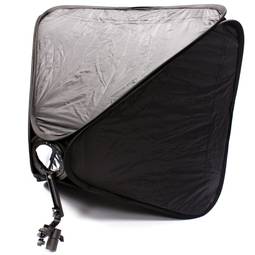 Ventana difusora softbox plegable 80x80cm