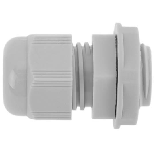 Prensaestopas de poliamida PG09 gris claro
