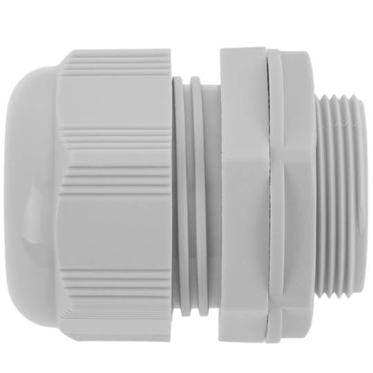 Lichtgrijze PG21 polyamide kabelwartel