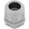 Lichtgrijze PG21 polyamide kabelwartel