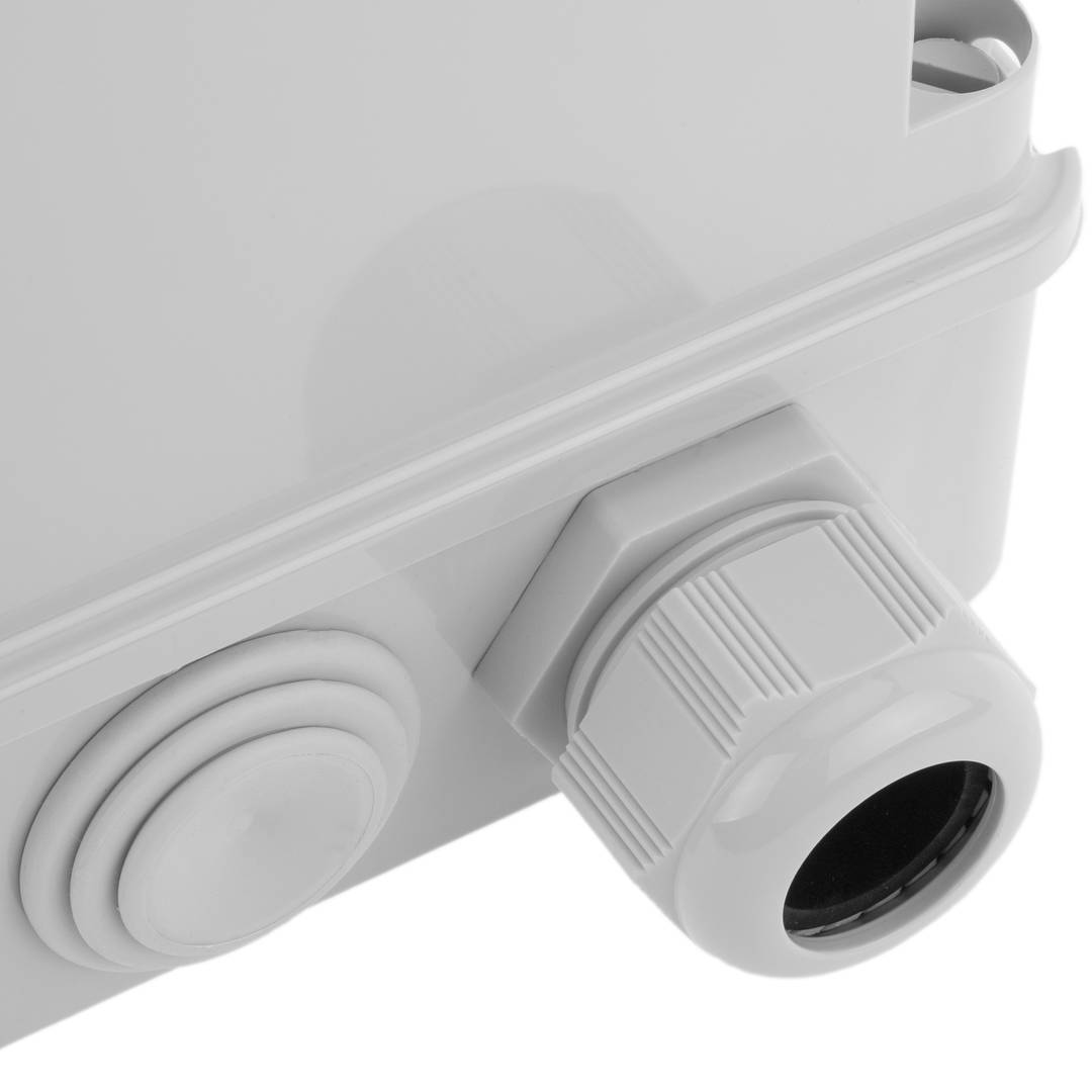 Lichtgrijze PG42 polyamide kabelwartel