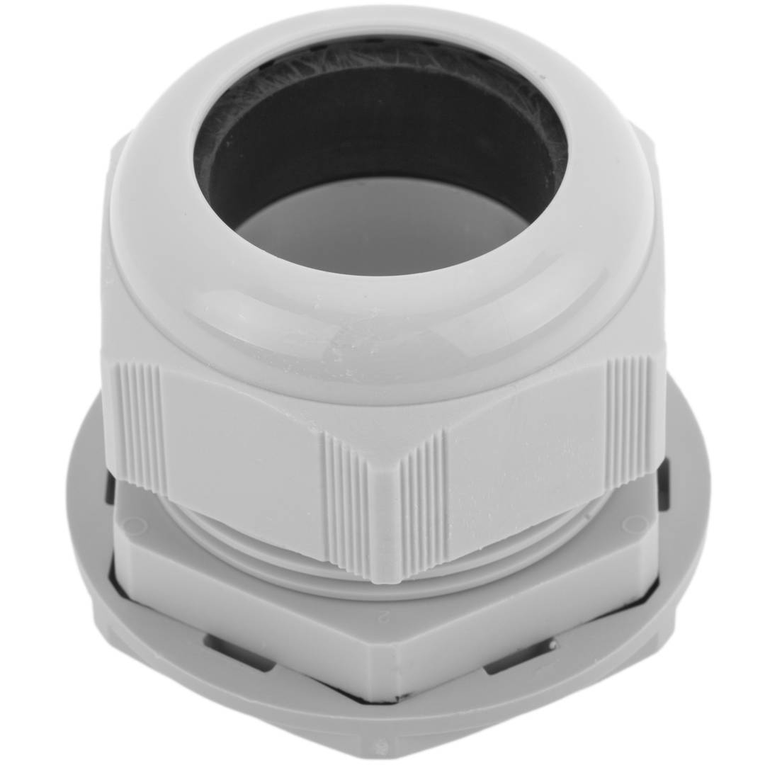 Lichtgrijze PG42 polyamide kabelwartel