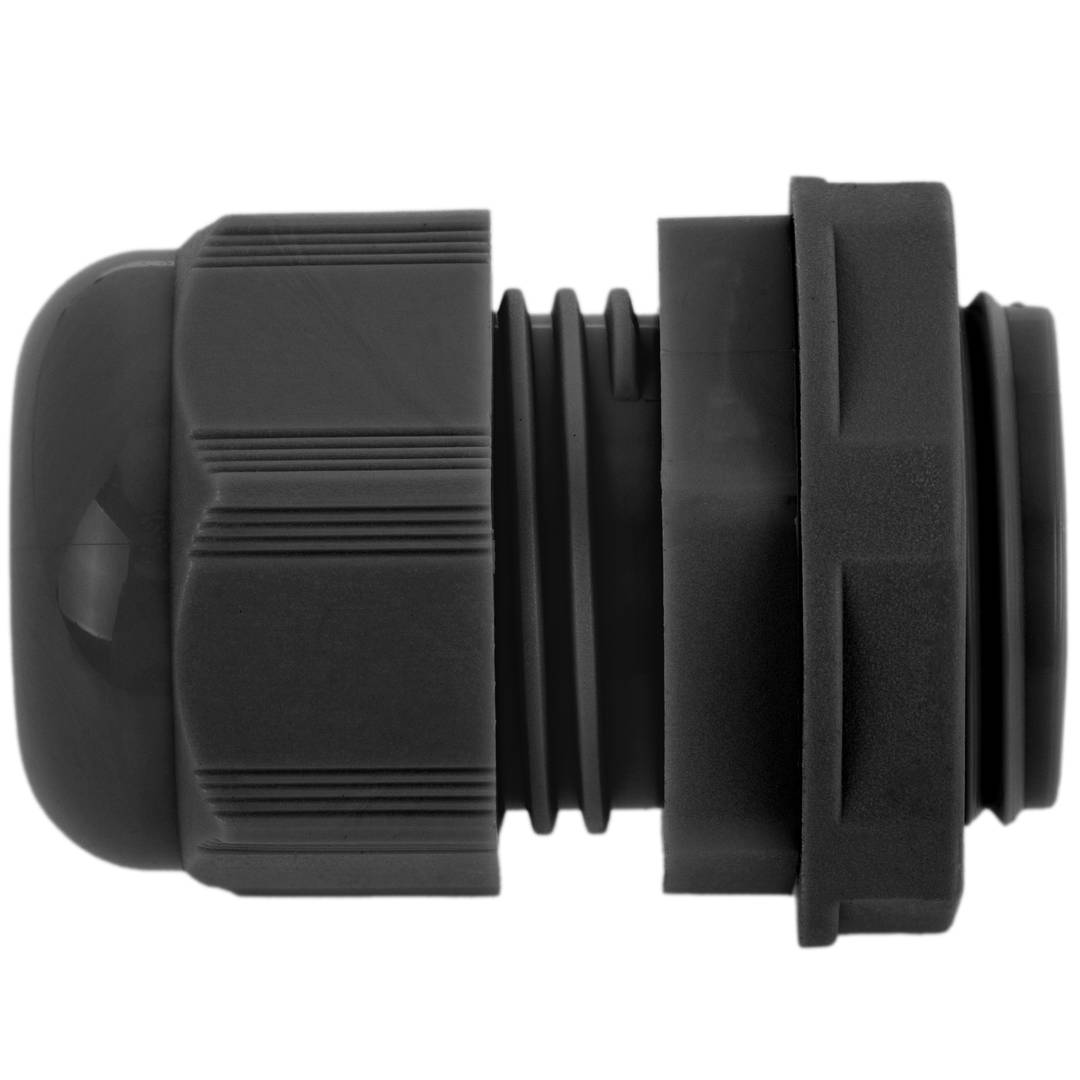 Black PG13.5 Polyamide Cable Gland - Cablematic