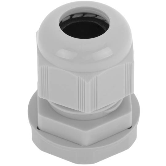 Presse-étoupe polyamide M20x1,5/10 gris clair 28×39mm