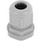 Presse-étoupe polyamide M20x1,5/10 gris clair 28×39mm
