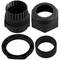 Polyamide cable gland M40x1.5/18 black