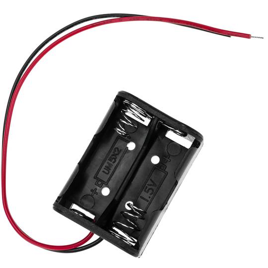 Portapiles pla per 2 piles A23 8LR932 MN21 V23GA LR23 de 12V