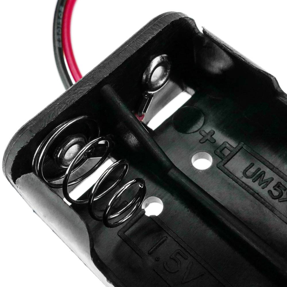 Portapiles pla per 2 piles A23 8LR932 MN21 V23GA LR23 de 12V