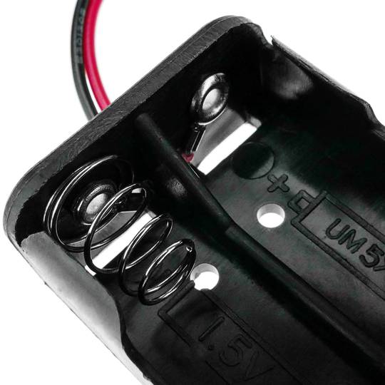 Portapiles pla per 2 piles A23 8LR932 MN21 V23GA LR23 de 12V