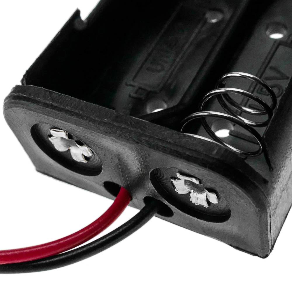 Portapiles pla per 2 piles A23 8LR932 MN21 V23GA LR23 de 12V