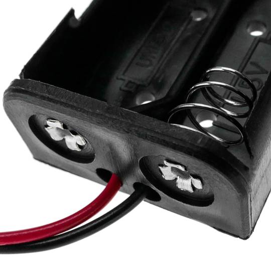 Portapiles pla per 2 piles A23 8LR932 MN21 V23GA LR23 de 12V