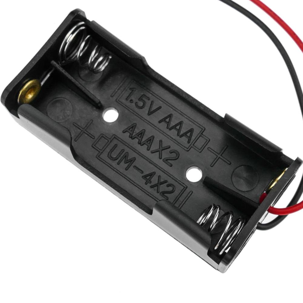 compartiment de batterie avec droit connecteur 1 pile 9V 6LF22 - Cablematic