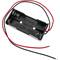 Battery compartment holder for 2 AAA LR03 1.5V batteries