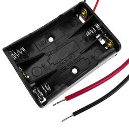 Portapiles pla per 3 piles AAA LR03 de 1.5V