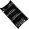 Compartimento das pilhas. Suporte de bateria plano para 4 pilhas D LR20 R20 1.5V