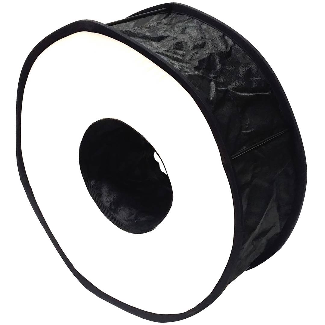 Diffuser circular window for speedlite flash ring-45cm