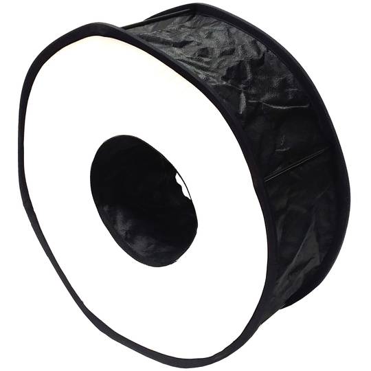Diffuser circular window for speedlite flash ring-45cm