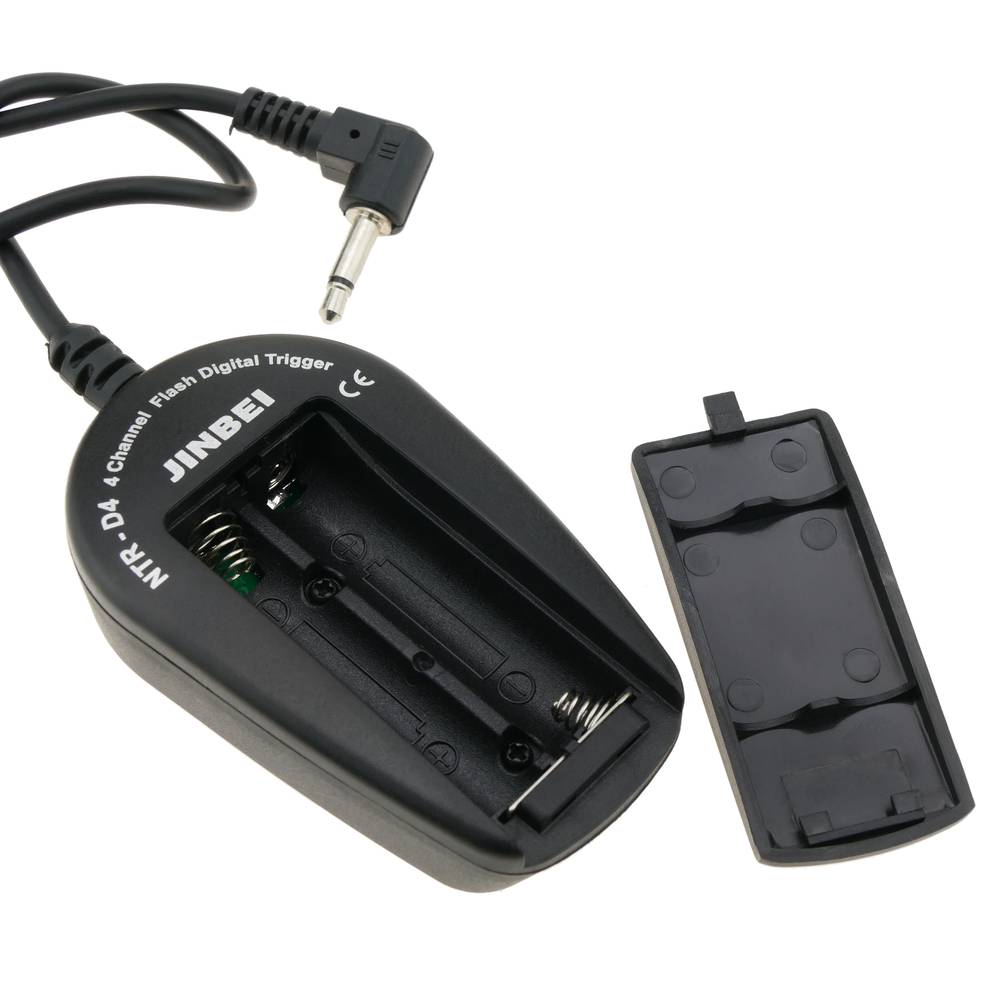 Bezprzewodowy 4-kanałowy wyzwalacz flash RF na 30m (Tx i Rx)