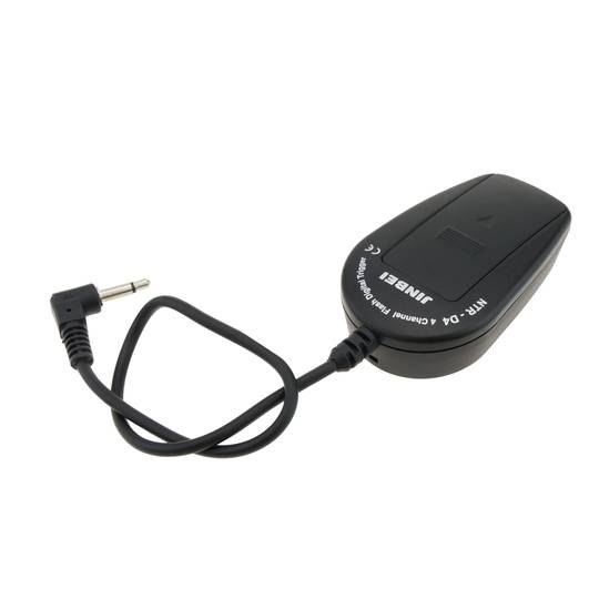 Bezprzewodowy 4-kanałowy wyzwalacz flash RF na 30m (Tx i Rx)
