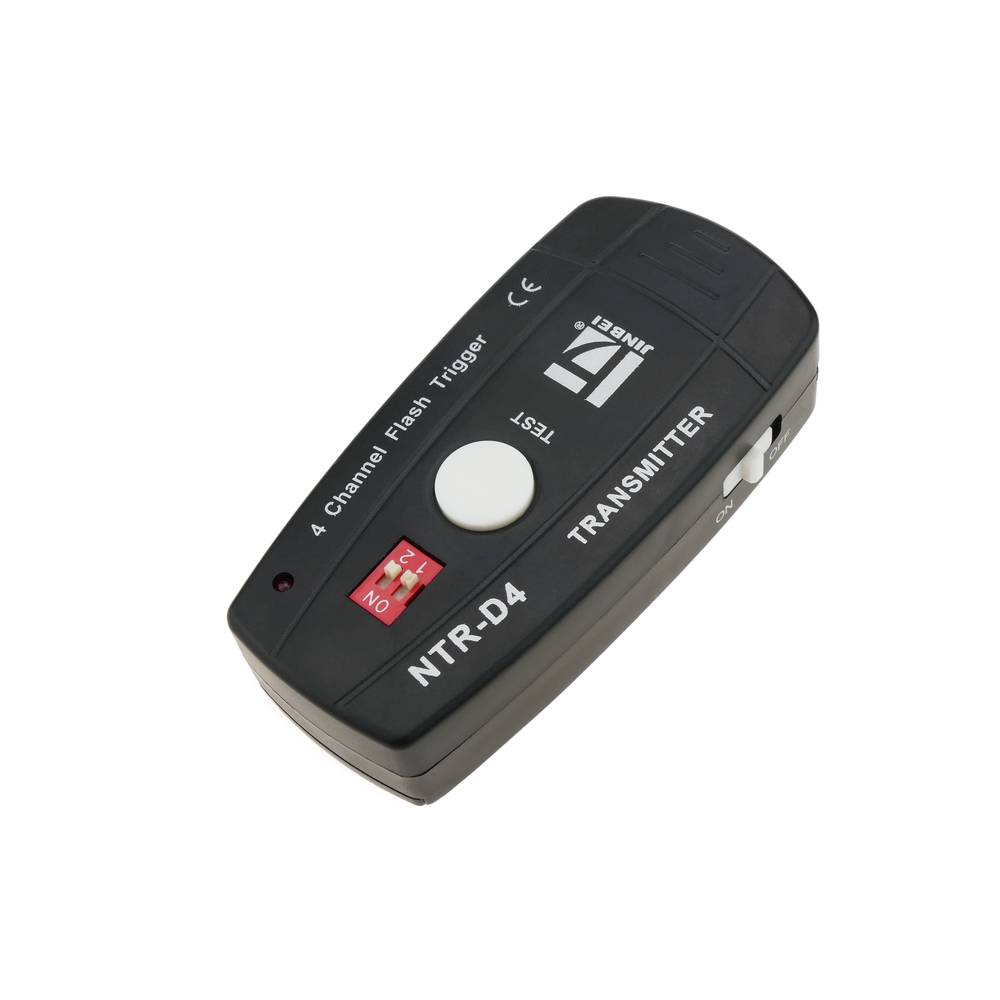 Bezprzewodowy 4-kanałowy wyzwalacz flash RF na 30m (Tx i Rx)