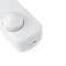 Potenziometro con dimmer bianco