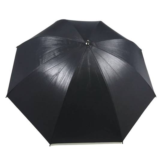 Srebrny parasol odblaskowy o długości 95 cm
