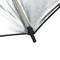 Srebrny parasol odblaskowy o długości 95 cm