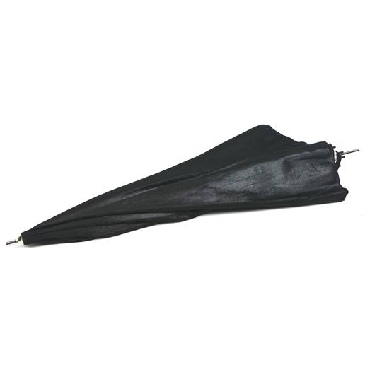 Srebrny parasol odblaskowy o długości 95 cm