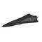 Srebrny parasol odblaskowy o długości 95 cm