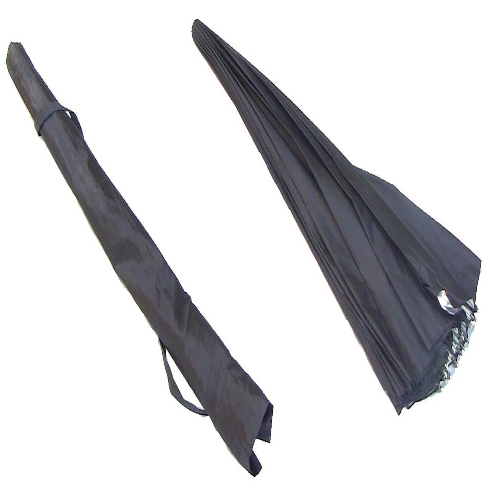 Prata refletor guarda-chuva de 140 cm