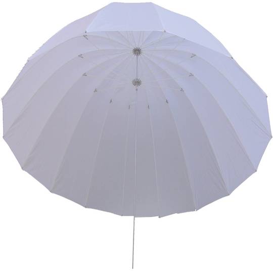 Centímetros difusor translúcido branco guarda-chuva 180 cm