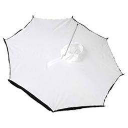 Srebrny parasol odblaskowy z filtrem 84 cm