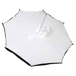 Srebrny parasol odblaskowy z filtrem 91 cm