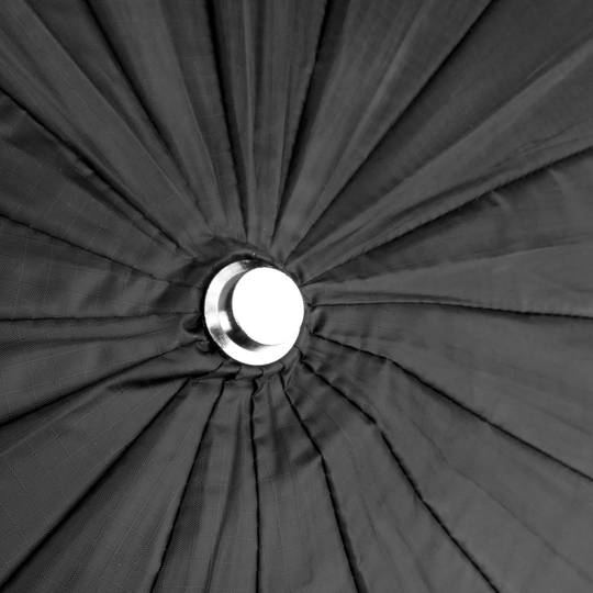 Srebrny parasol odblaskowy z filtrem 150 cm