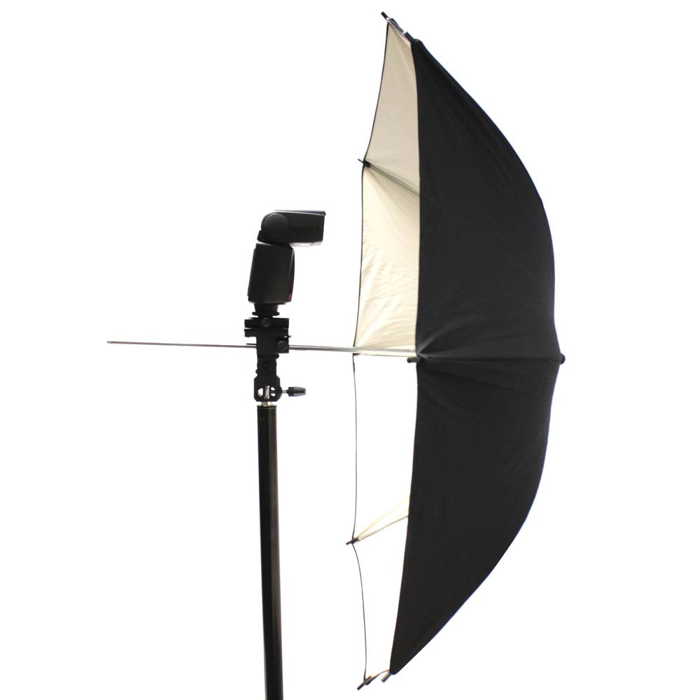 Blanc réflecteur parapluie 84 cm