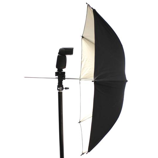 Parapluie réflecteur blanc 98 cm