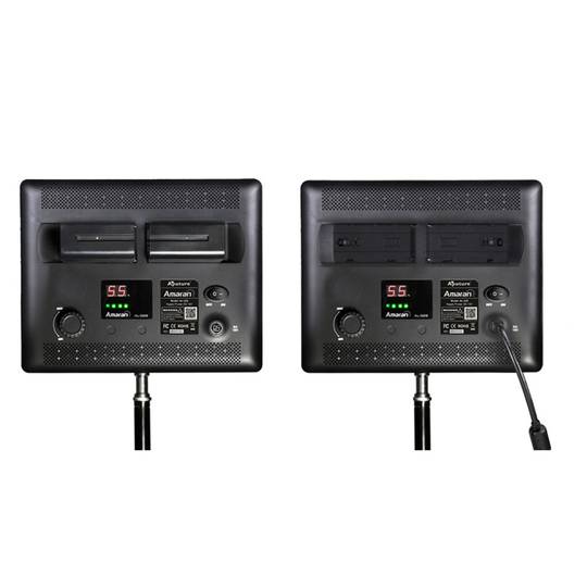 600 panneau LED 36W 5500K et 3200K accent