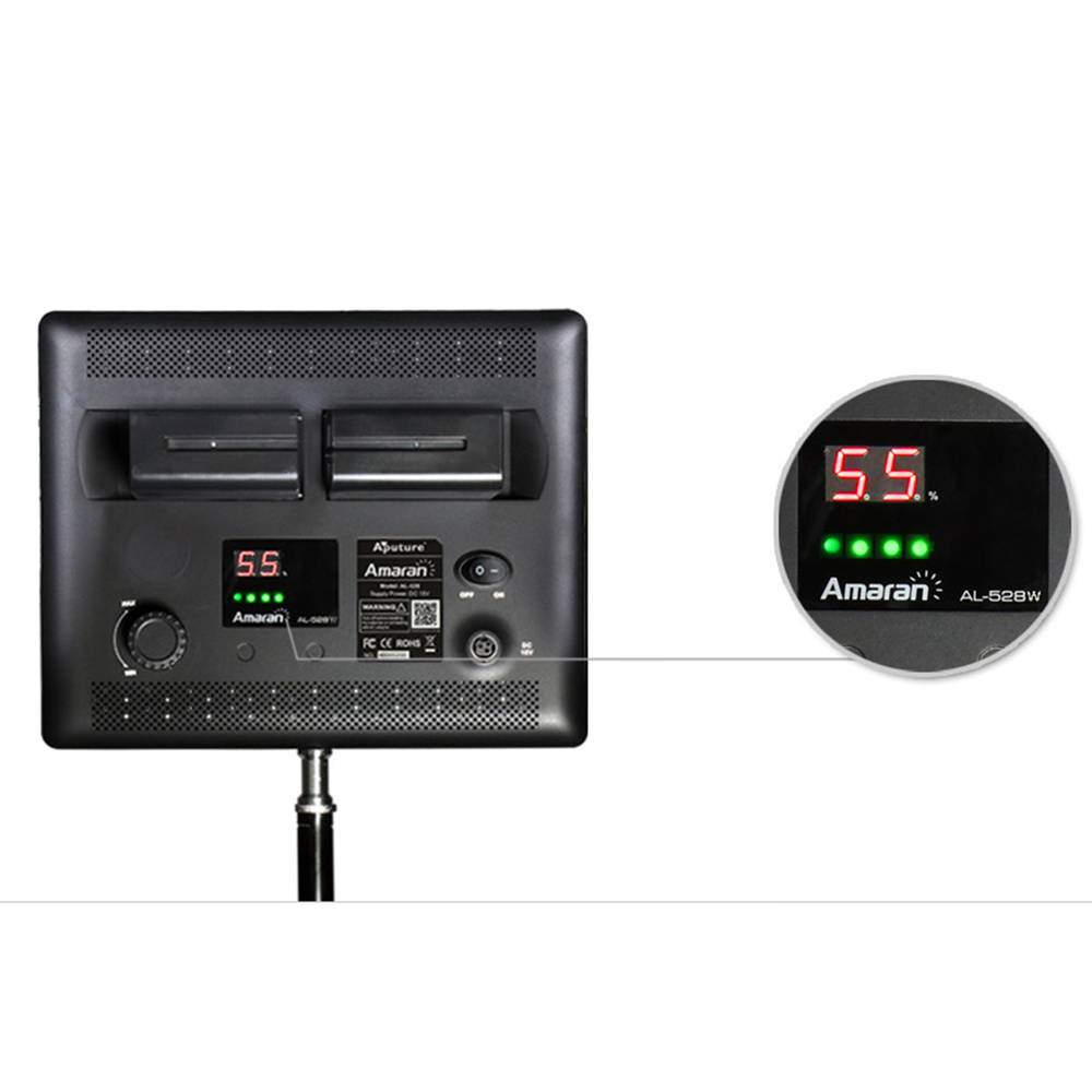 600 panneau LED 36W 5500K et 3200K accent