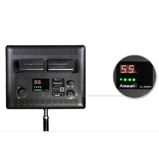 600 panneau LED 36W 5500K et 3200K accent