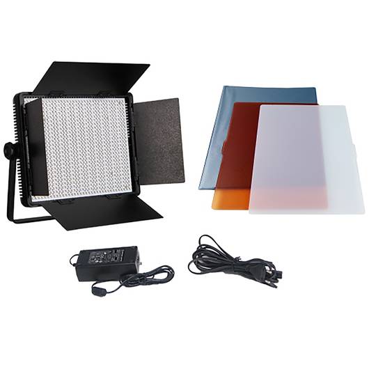 Panell de 900 LED 54W 5500K i 3200K amb viseres