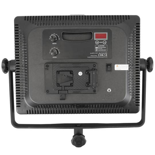 Painel de 900 LED 54W 7500K e 3200K com visores reguláveis