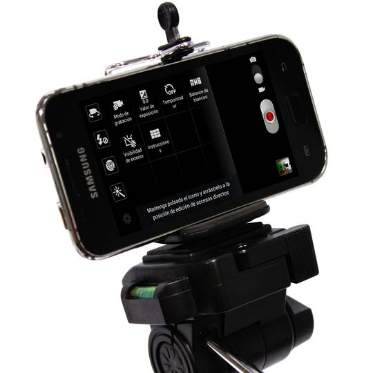 45-70 mm smartphonehouder voor 1/4 universeel draadstatief
