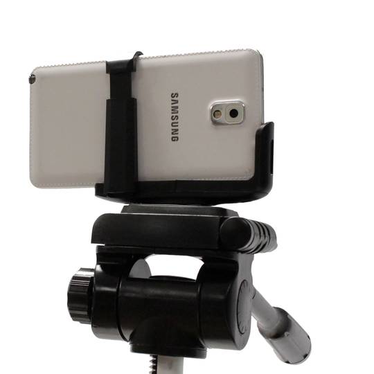 Soporte de smartphone 60mm-80mm para trípode de rosca universal 1/4