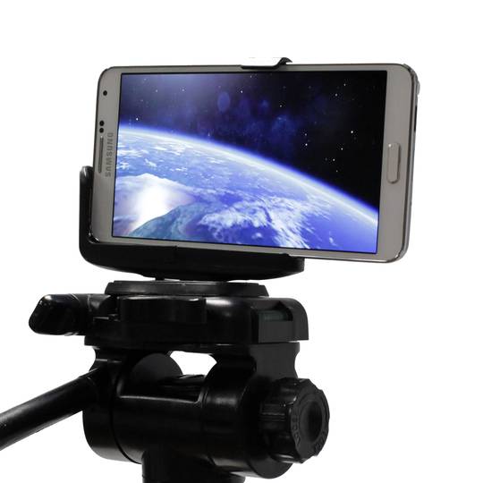 Soporte de smartphone 60mm-80mm para trípode de rosca universal 1/4