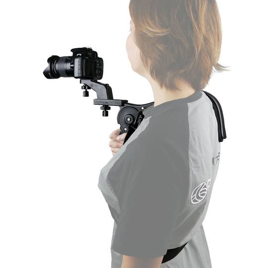 Soporte de cámara de vídeo DVR y foto DSLR para hombro